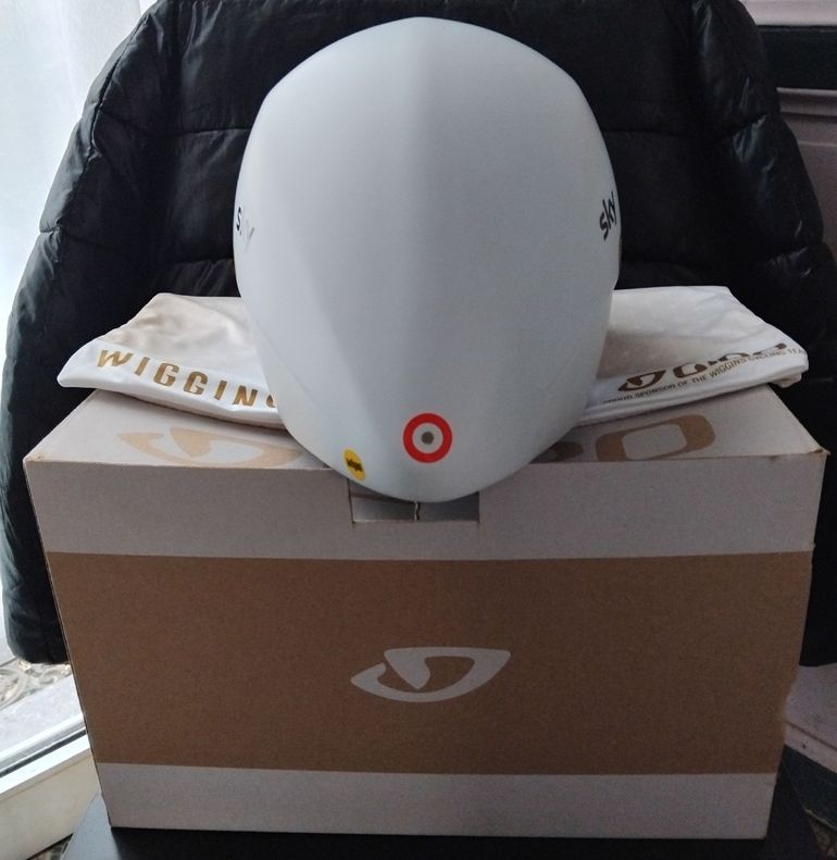 Used Giro Aerohead Ultimate MIPS TT Helmet - Team Wiggins Edition bike — image 2 of 15