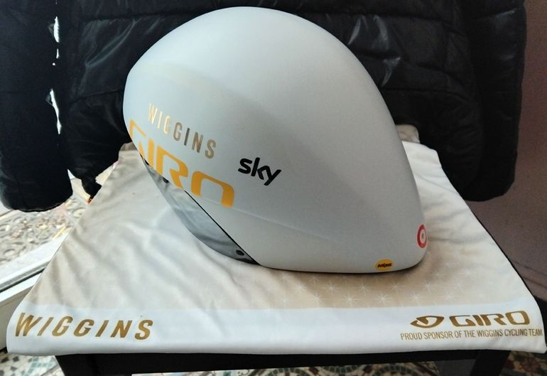 Used Giro Aerohead Ultimate MIPS TT Helmet - Team Wiggins Edition bike — image 3 of 15
