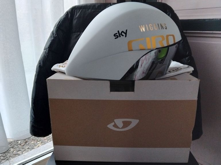 Used Giro Aerohead Ultimate MIPS TT Helmet - Team Wiggins Edition bike — image 6 of 15