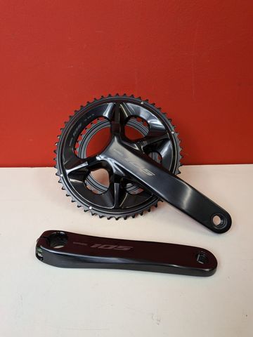 Shimano 105 FC-R7100 50-34T 172.5mm 12rz Drivetrain & Pedals usato