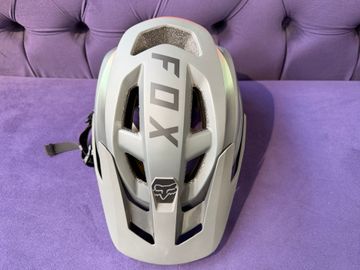Used Fox Racing Helmet FOX Speedframe Vnish Dark Shadow bike — image 4 of 8