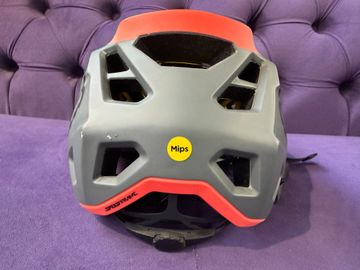 Used Fox Racing Helmet FOX Speedframe Vnish Dark Shadow bike — image 6 of 8