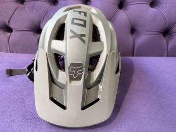 Used Fox Racing Helmet FOX Speedframe Vnish Dark Shadow bike — image 3 of 8