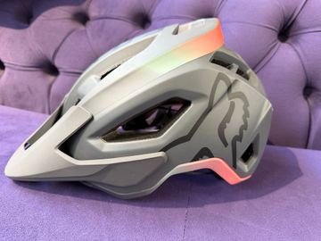 Used Fox Racing Helmet FOX Speedframe Vnish Dark Shadow bike — image 5 of 8