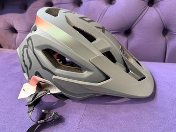 Used Fox Racing Helmet FOX Speedframe Vnish Dark Shadow bike — image 2 of 8