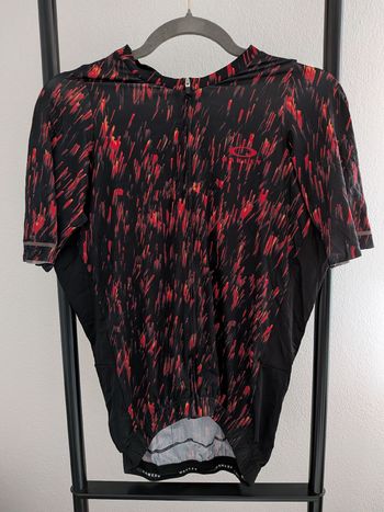 Oakley, Radtrikot - Schwarz, Rot