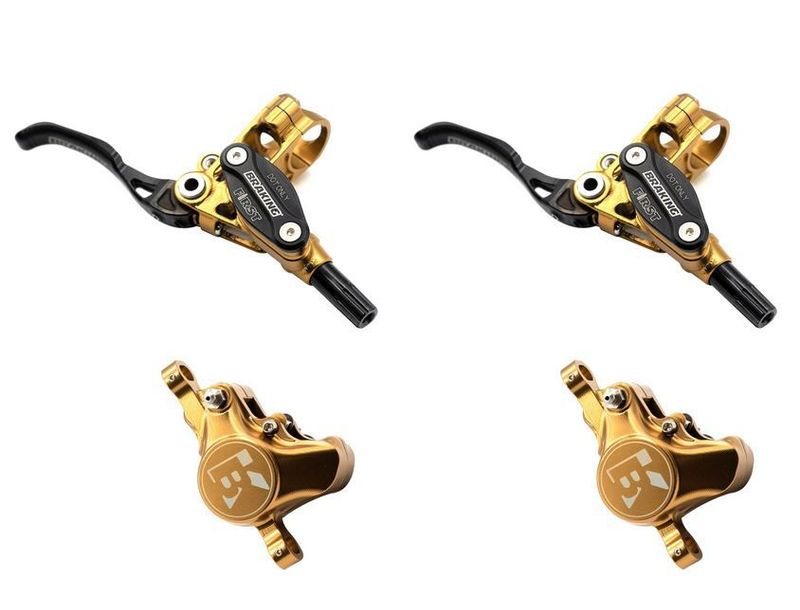 Used Braking F.I.R.S.T. Steel Braided Brakes