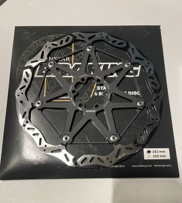 Braking Disco Freno Braking EPTA Stage 0 203mm 6 fori spessore 2.2mm bike d'occasion — image 3 sur 3