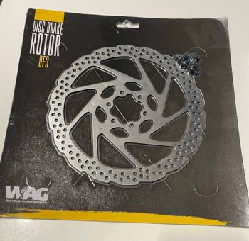 Used Wag Disco freno Wag Disco Wag DF3 180mm 6 fori bike — image 1 of 2