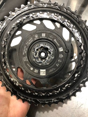 Used 2022 Red eTap AXS Crankset 12-speed bike — image 4 of 4