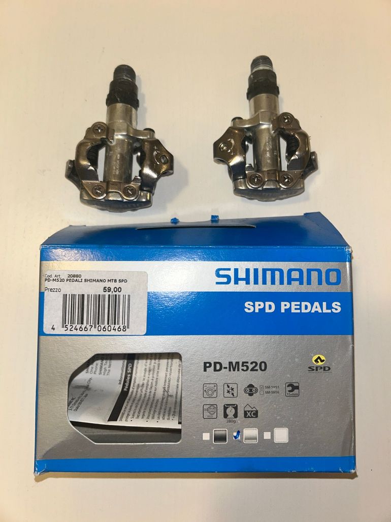 Shimano PD-M520 MTB/SPD 2024