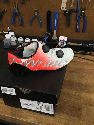 Used Specialized S-Works Ares Road Shoes Cycling Shoes