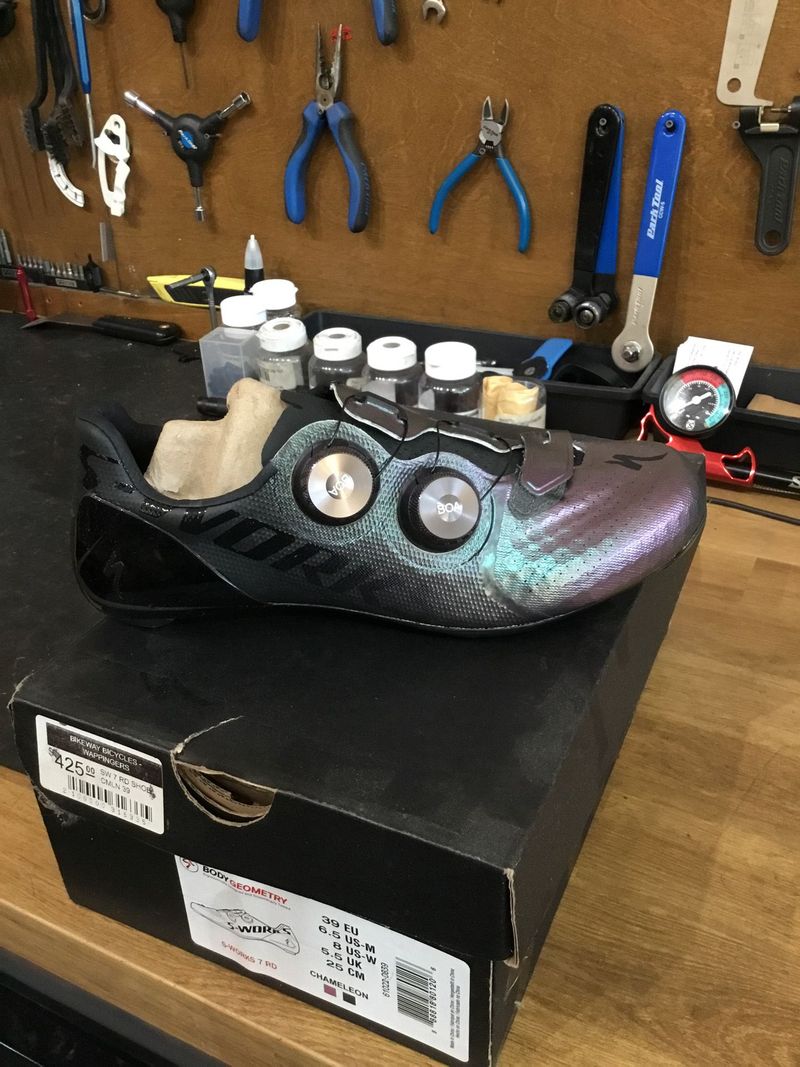 Used Specialized S-works 7 RD shoes Cycling Shoes