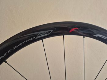Used Fulcrum Racing Quattro DB Carbon Disc Laufradsatz 28" 6-Loch bike — image 7 of 11