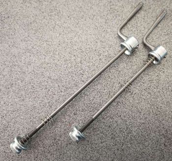 EDGE DESIGN, EDGE TITANIUM 65GR QUICK RELEASES