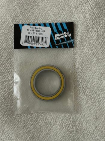 Used black bearing Roulement 6805-CS bike — image 2 of 2