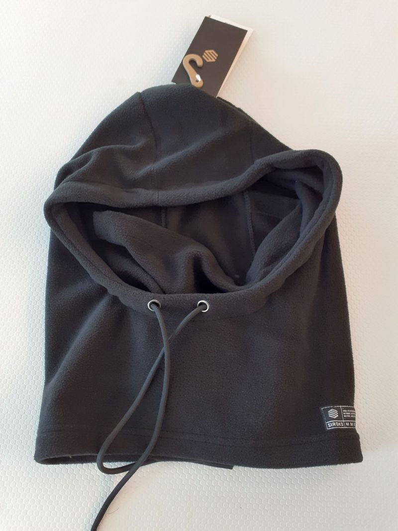 Used Siroko Hail Black Balaclava Ski Mask Outdoor Clothing