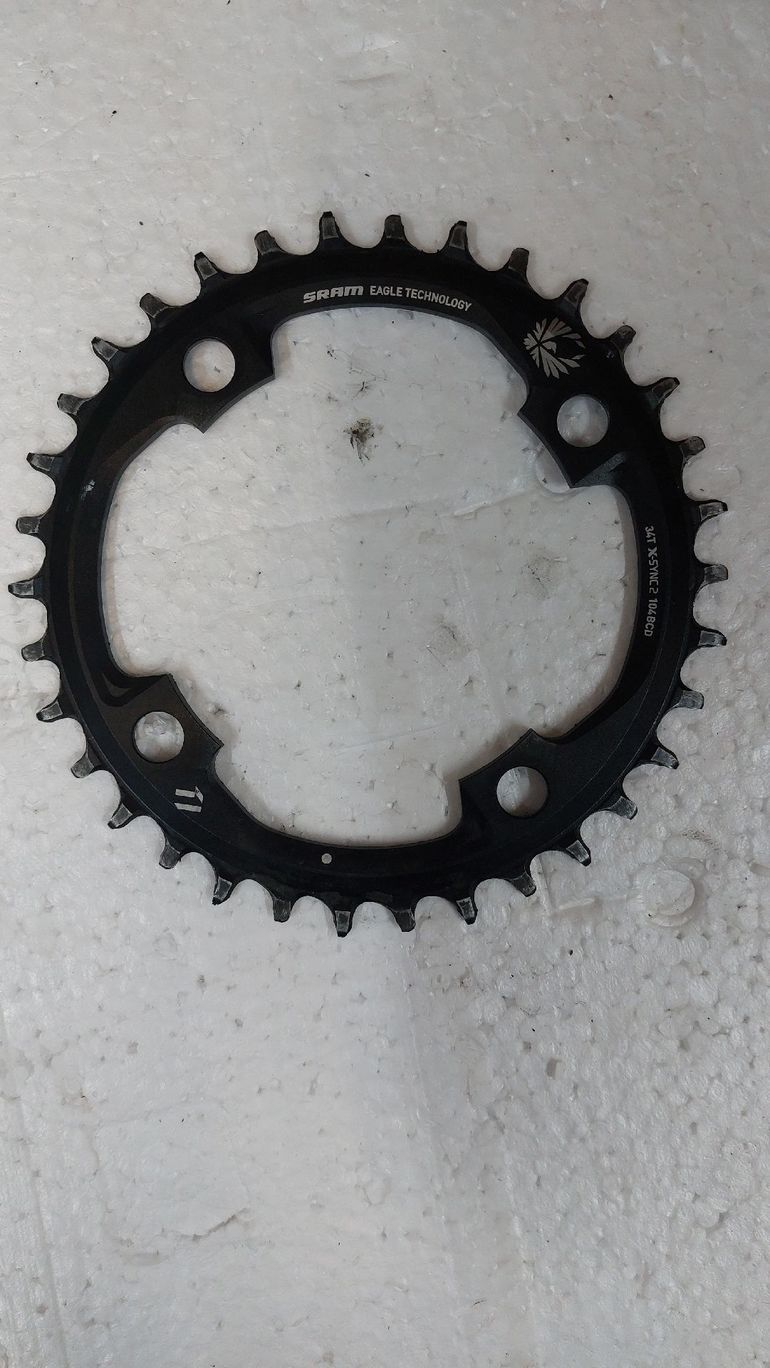 Used Sram 34t kettingblad 104bcd bike — image 1 of 2
