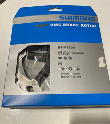 Used Shimano Disco Shimano XT RT-MT800 Center Lock bike — image 2 of 4