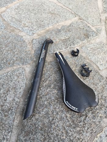 Ritchey, Ritchey WCS Seatpost 31.6 with Saddle
