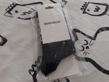 Siroko, K-Core Roadrunner Black Cycling Socks for Kids