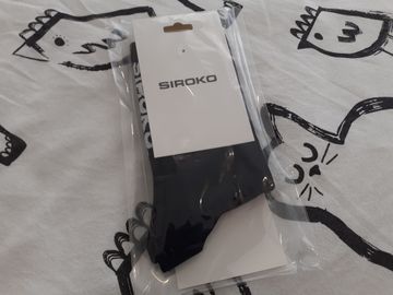 Used Siroko K-Core Roadrunner Black Cycling Socks for Kids bike — image 1 of 3