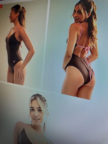 Siroko, IBZ Eden Brown One-Piece Swimsuit Woman