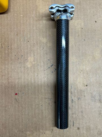 Used Campagnolo Record Carbon 27.2 bike — image 6 of 6