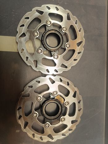 Used Shimano SM-RT70 Disc Brake Rotor Brakes