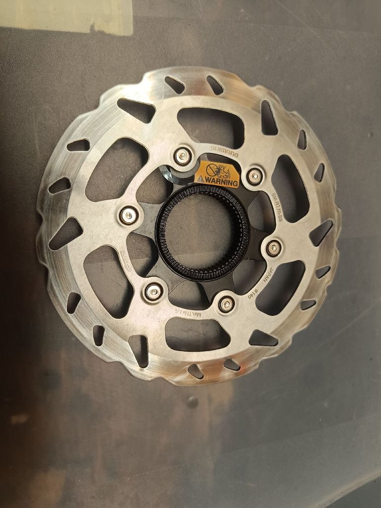 Used Shimano SM-RT70 Disc Brake Rotor bike — image 2 of 4