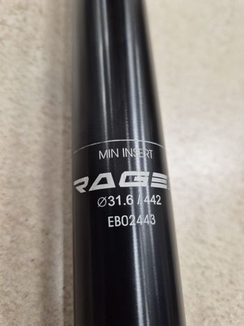 Used Ks suspension Reggisella Telescopico KS Suspension Rage-i 2025 bike — image 2 of 6
