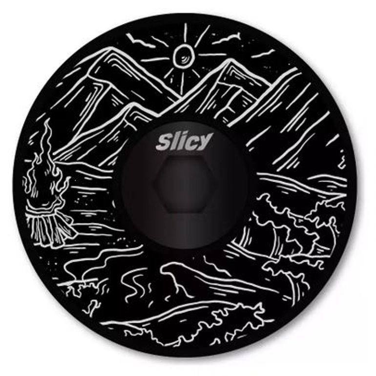 Used slicy Fun Cap Black Dreamland Stem Cap 2026 bike — image 1 of 3