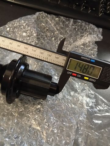 Used Shimano Rear Hub MTB 36 Holes Boost 12x148 HG Disc Centerlock bike — image 6 of 9