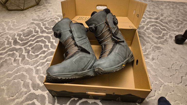 Used Nitro Team BOA Boots Charcoal Men 2025 bike — image 4 of 4