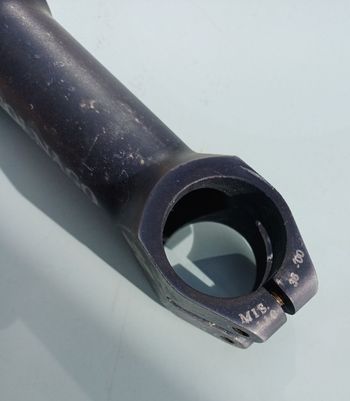 Used 2000 Millenium Colnago 25,4 110 mm 1-1/8 nero Corsa 2B bike — image 5 of 8