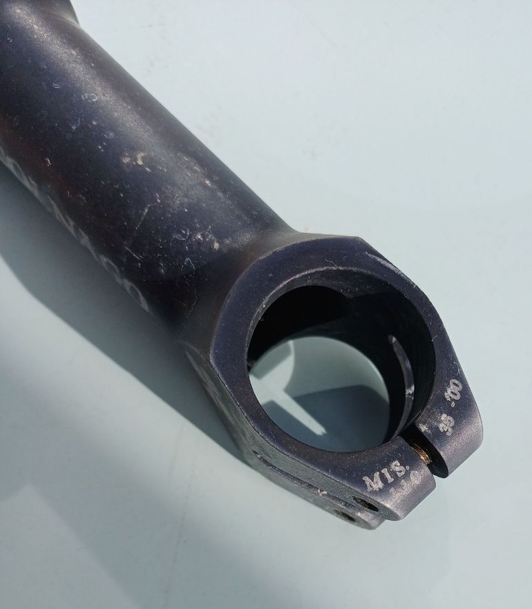 Used 2000 Millenium Colnago 25,4 110 mm 1-1/8 nero Corsa 2B bike — image 5 of 8