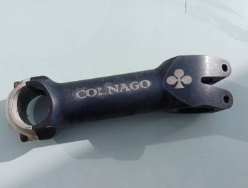 Used 2000 Millenium Colnago 25,4 110 mm 1-1/8 nero Corsa 2B bike — image 7 of 8