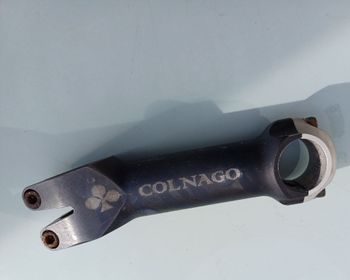 Used 2000 Millenium Colnago 25,4 110 mm 1-1/8 nero Corsa 2B bike — image 4 of 8