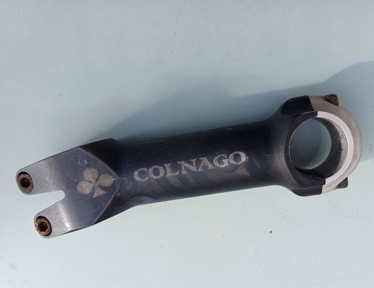 Used 2000 Millenium Colnago 25,4 110 mm 1-1/8 nero Corsa 2B bike — image 1 of 8