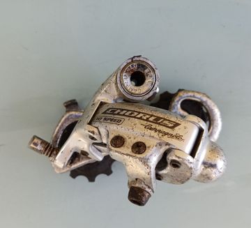 Campagnolo Chorus 10-speed Rear Derailleur Drivetrain & Pedals usato