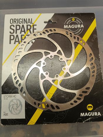 Used Magura Storm HC 180mm Rotor Brakes