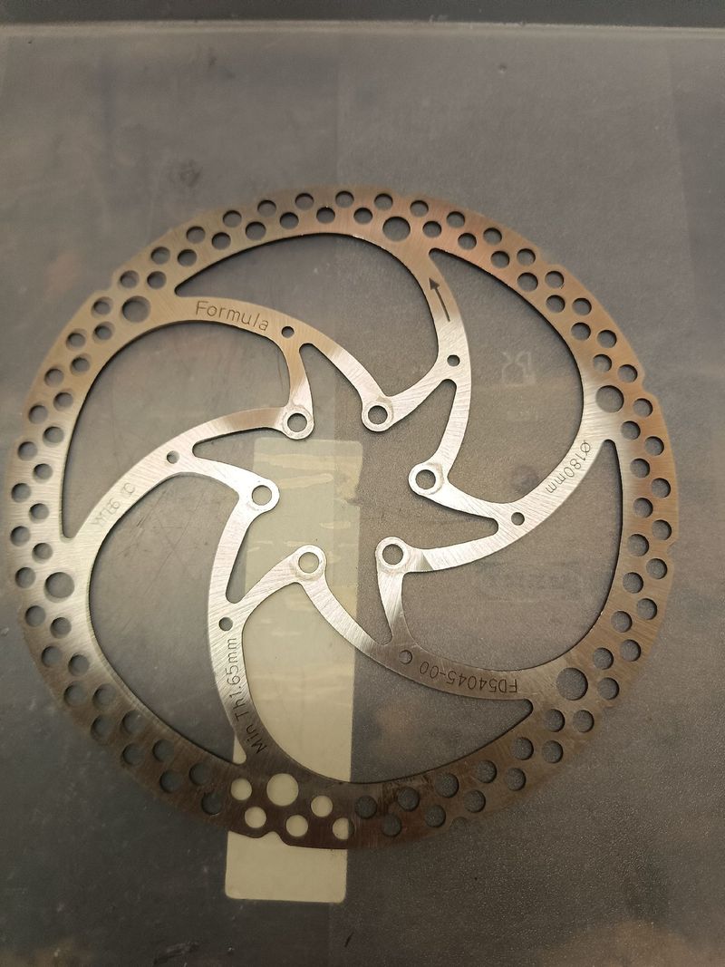 Used Formula 180mm Disc Brake Rotor Brakes