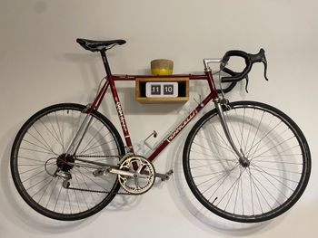 Without brand, Oak Wood Bicycle Wall Holder