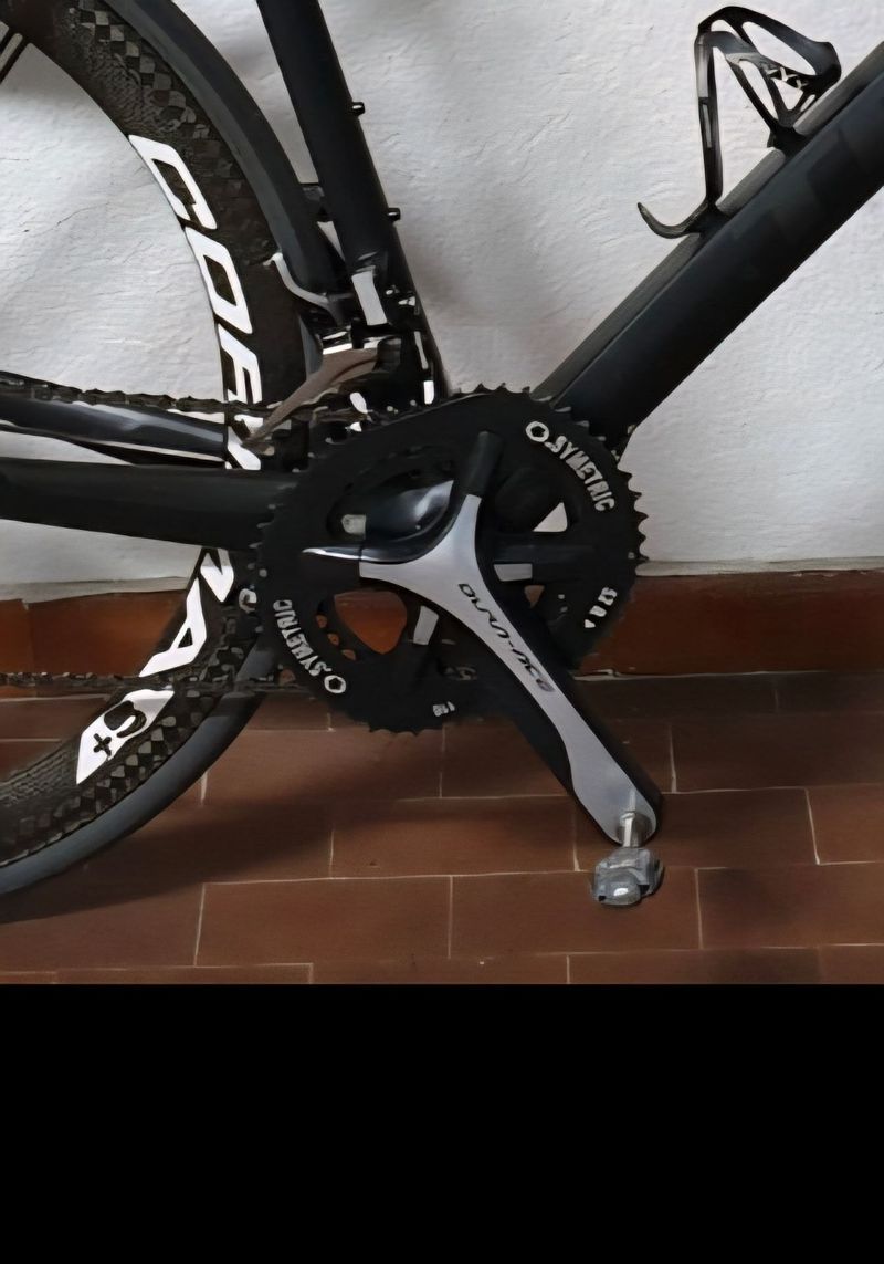 Tweedehands 2020 Corone Osymetric per Shimano Dura ace Fc 9000 Drivetrain & Pedals