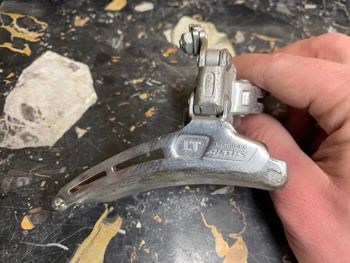 Used Shimano Altus Front Derailleur 28.6 Clamp 1978 bike — image 6 of 9