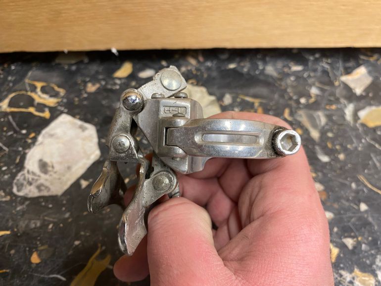 Used Shimano Altus Front Derailleur 28.6 Clamp 1978 bike — image 9 of 9