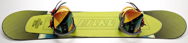 Used Nitro Ripper Kids Snowboard 116cm 2017 bike — image 3 of 12