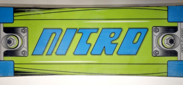 Used Nitro Ripper Kids Snowboard 116cm 2017 bike — image 10 of 12