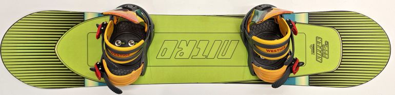 Used Nitro Ripper Kids Snowboard 116cm 2017 bike — image 2 of 12