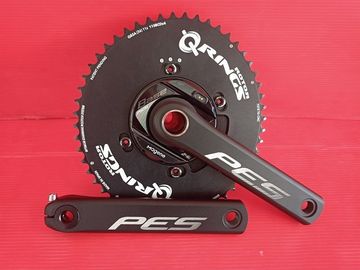 Używany Magene PES P515 Power Meter Crankset Qrings Drivetrain & Pedals